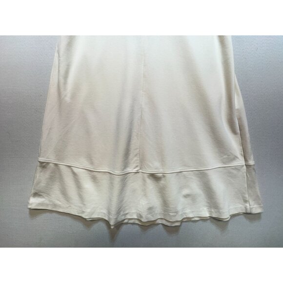 The Nines By Hatch Women’s Tank Dress Sleeveless Size XL Beige Stretch Back Zip - Picture 10 of 11